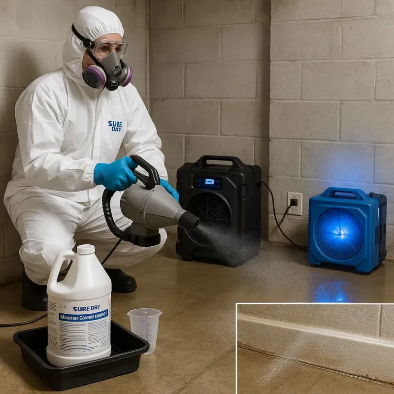 Sanitization and Odor Removal process in Cottleville, MO