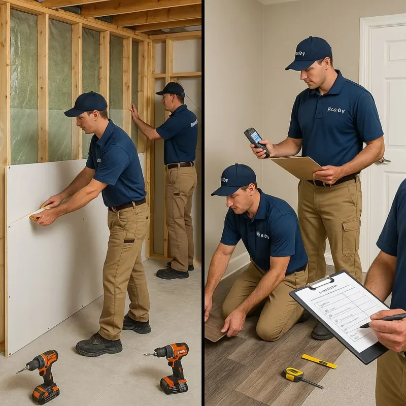 Repairs and Reconstruction process in Cottleville, MO