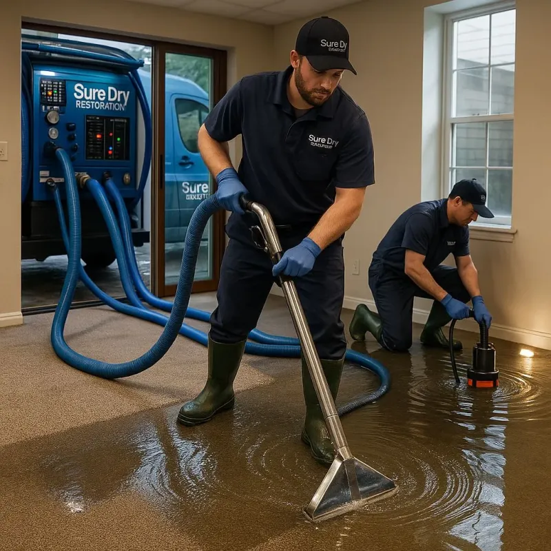 Water Extraction and Removal process in Cottleville, MO